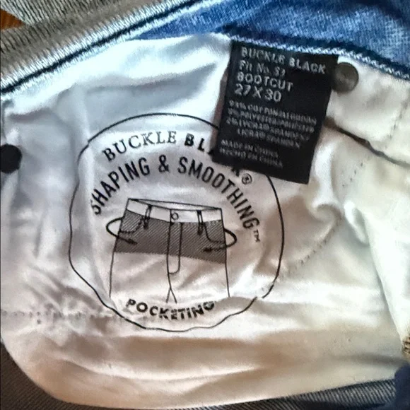 Buckle Black No. 53 Faded Blue Women's Boot Cut Jeans - Picture 5 of 9